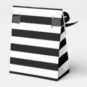 Ballotins Boîte de Faveur Mariage, Grandes Blances et Noires (Arrière)