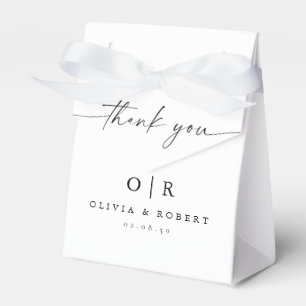 Ballotins Boîte De Faveur Mariage Minimaliste