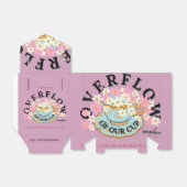 Ballotins Boîte de faveur OVERFLOW par le poète Adiela Akoo (Déplié)