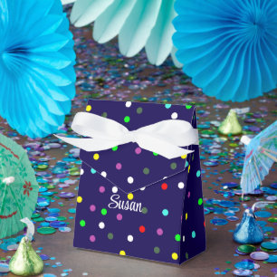 Ballotins Boîte de faveur personnalisée élégante