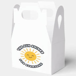 Ballotins Boîte de faveur Petit Soleil