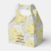Ballotins Boîte de faveur Rose Jaune (Arrière)