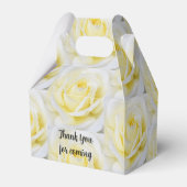 Ballotins Boîte de faveur Rose Jaune (Verso)