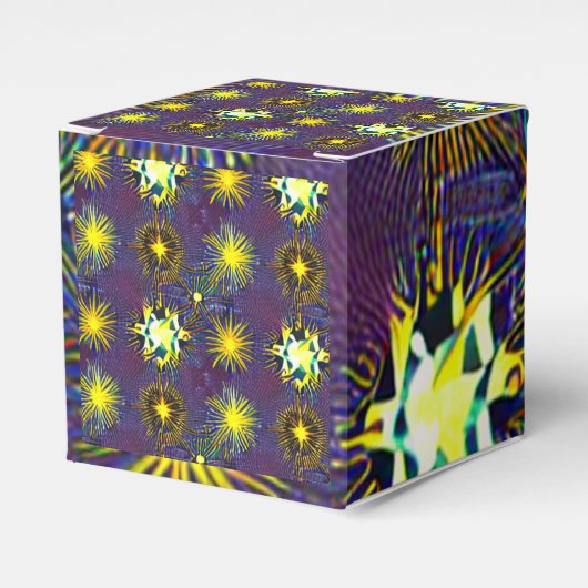 Ballotins Boîte de faveur Starburst (Verso)