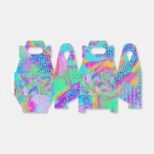 Ballotins Boîte de faveurs de la partie néon (Déplié)