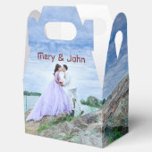 Ballotins Boîte de faveurs de mariage (Ouvert)