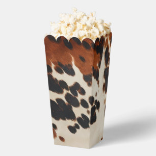 Ballotins Boîte de Faveurs de Popcorn pour Mariage Western C