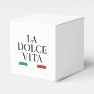 Ballotins Boîte de faveurs La Dolce Vita 