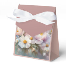 Boîte de faveurs pastel printemps