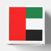 Ballotins Boîte de faveurs patriotiques avec drapeau des Émi (Haut)