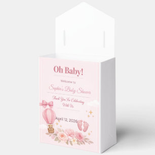 Ballotins Boîte de faveurs pour Baby Shower Boîte pour Baby