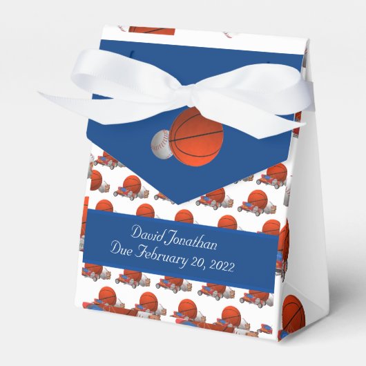 Ballotins Boîte de Faveurs Thématiques Jouets de Garçon (Verso)