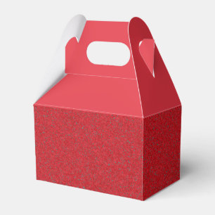 Ballotins Boîte de favoris bruit rouge tomate personnalisabl