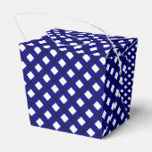 Ballotins BOÎTE DE FAVORISATION BLEU-PARTY 4 FONDS, style à  (Arrière)