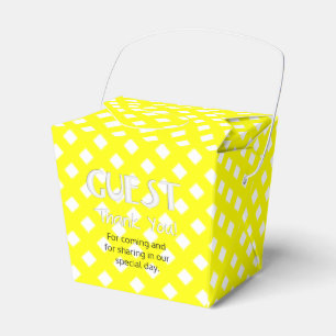 Ballotins BOÎTE DE FAVORISER 8 JAUNES, sortez