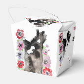 Ballotins Boîte de Favour d'anniversaire pour Chat Tuxedo No (Arrière)