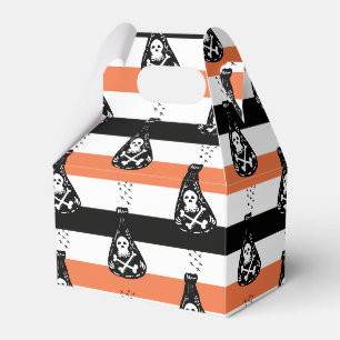 Ballotins Boîte de Fête Cadeau de Poison de squelette mignon