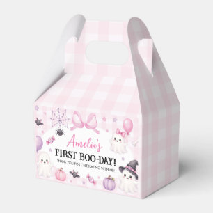 Ballotins Boîte de Fête d'Anniversaire Rose pour Halloween S