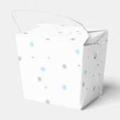 Ballotins Boîte de Fête de Bébé Garçon Eléphant Boîte de Fav (Arrière)