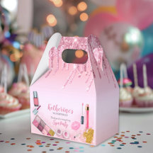 Boîte de Fête de Salon pour Fille de Fête Glamour