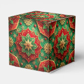 Ballotins Boîte de Fête Décorative Rouge Vert (Arrière)