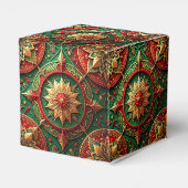 Ballotins Boîte de Fête Décorative Rouge Vert (Arrière)