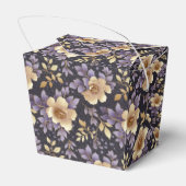 Ballotins Boîte de friandises à faveur florale (Arrière)