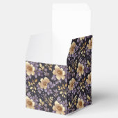 Ballotins Boîte de friandises à faveur florale (Ouvert)