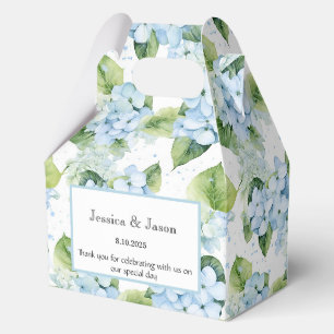Ballotins Boîte de friandises à motif d'hortensia pour fête