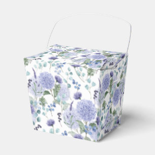 Ballotins Boîte de friandises à motif d'hortensia pour fête