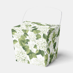 Ballotins Boîte de friandises à motif d'hydrangea pour fête