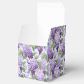 Ballotins Boîte de friandises à motif lilas pour fête (Ouvert)