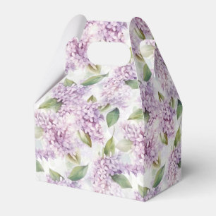 Ballotins Boîte de friandises à motif lilas pour fête