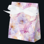 Ballotins Boîte de friandises de fête à motif floral<br><div class="desc">La boîte de faveur de fête est présentée avec une belle impression florale de grandes fleurs. 
Personnalisez cet article ou achetez-le tel quel.
Conseil : il suffit d'ajouter vos excellentes friandises et d'ajouter un ruban de fête.



Image sous licence</div>