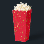 Ballotins Boîte de friandises étoilées<br><div class="desc">La boîte de friandises pour cadeaux de fête est présentée dans un imprimé d'étoiles rouges et dorées.
Personnalisez cet article ou achetez-le tel quel.




Image sous licence</div>