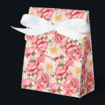 Ballotins Boîte de friandises Fêtes aux Pivoines Roses<br><div class="desc">La boîte de faveurs de fête est présentée avec une belle impression florale de pivoines roses. 
Personnalisez cet article ou achetez tel quel.
Conseil : il suffit d'ajouter vos excellentes friandises et d'ajouter un ruban de fête.



Image sous licence</div>