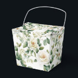 Ballotins Boîte de friandises Floral Favor<br><div class="desc">La boîte de friandises pour les invités de la fête est présentée avec une belle impression florale de rose blanche. 
Personnalisez cet article ou achetez tel quel.
Conseil : Ajoutez simplement vos excellentes friandises et un ruban de fête.



Image sous licence</div>