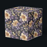 Ballotins Boîte de friandises Floral Favor<br><div class="desc">La boîte de friandises de faveur de fête est présentée avec une belle impression florale multicolore violette. 
Personnalisez cet article ou achetez-le tel quel.
Conseil : il suffit d'ajouter vos excellentes friandises et d'ajouter un ruban de fête.



Image sous licence</div>