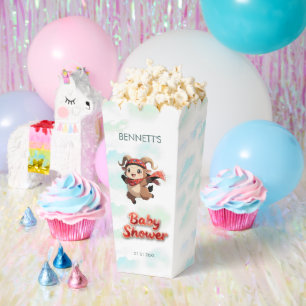 Ballotins Boîte de friandises pour Baby Shower Cute Ram Wint