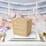 Ballotins Boîte de friandises pour fête<br><div class="desc">Cette boîte de friandises est présentée dans une couleur de brindille.
Personnalisez cet article et remplacez le texte d'exemple par le vôtre.
Astuce : il suffit d'ajouter vos délicieuses friandises et un ruban de fête.</div>