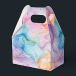 Ballotins Boîte de friandises pour fête<br><div class="desc">La boîte de faveurs de fête est illustrée d'une jolie impression d'art en tourbillon d'encre colorée. Personnalisez cet article et ajoutez-y ou achetez-le tel quel. Conseil : Ajoutez-y un autocollant avec des noms et ajoutez du ruban joli. Image sous licence Conseil : Ajoutez simplement vos excellentes friandises et ajoutez du...</div>