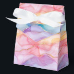 Ballotins Boîte de friandises pour fête<br><div class="desc">La boîte de faveur de fête est présentée avec une belle impression d'art abstrait à l'encre de couleurs pastel. 
Personnalisez cet article ou achetez-le tel quel.
Conseil : il suffit d'ajouter vos excellentes friandises et un ruban de fête.



Image sous licence</div>