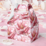 Ballotins Boîte de friandises pour fête<br><div class="desc">La boîte de faveur de fête est montrée dans une jolie impression florale rose élégante. Personnalisez cet article et ajoutez-y ou achetez-le tel quel. Astuce : Ajoutez-y un autocollant avec des noms et ajoutez du ruban joli. Image sous licence Astuce : Ajoutez simplement vos friandises et ajoutez du ruban de...</div>