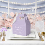 Ballotins Boîte de friandises pour fête<br><div class="desc">La boîte de faveur de fête est présentée dans une élégante couleur lavande.</div>