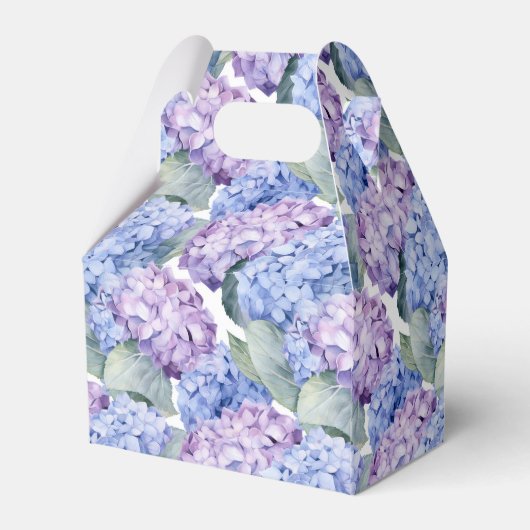 Ballotins Boîte de friandises pour fête des Hortensias (Arrière)