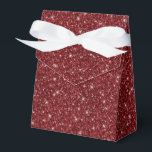Ballotins Boîte de friandises pour fête scintillante<br><div class="desc">La boîte de faveur de fête est présentée avec une impression scintillante de couleur vin festive.
Parfait pour offrir des friandises en cadeau. Personnalisez cet article ou achetez-le tel quel.
Conseil : il suffit d'ajouter vos excellentes friandises et d'y mettre un joli ruban.




Impression sous licence</div>