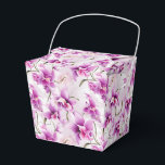 Ballotins Boîte de friandises pour la fête des orchidées<br><div class="desc">La boîte de faveur de fête est présentée avec une belle impression florale d'orchidées violettes. 
Personnalisez cet article ou achetez-le tel quel.
Conseil : ajoutez simplement vos excellentes friandises et un ruban de fête.



Image sous licence</div>