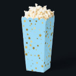 Ballotins Boîte de friandises Stars Are Out<br><div class="desc">La boîte de friandises de faveur de fête est présentée dans un imprimé d'étoiles bleu clair et or.
Personnalisez cet article ou achetez-le tel quel.




Image sous licence</div>