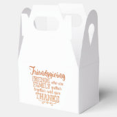 Ballotins Boîte de gauche moderne orange (Ouvert)