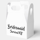 Ballotins Boîte de kit de survie "Bridesmaid" (Ouvert)